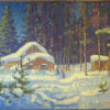 Tom Cummings winter scene (Page 1) Winter Cabin