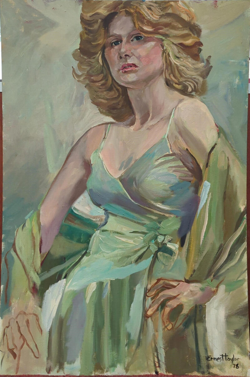 Woman in Green