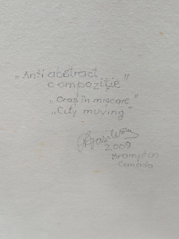 Anti Abstract Compoziție 24×20 (Page 3) Anti Abstract Combination City in Motion