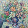 still life abstract pear prune (Page 1) Abstract Cubist Floral