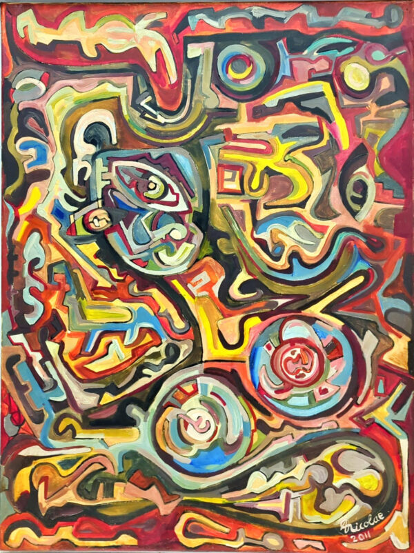 woman abstract number 2 oil on canvas. Nicole 2011 (Page 1) Woman Abstract #2