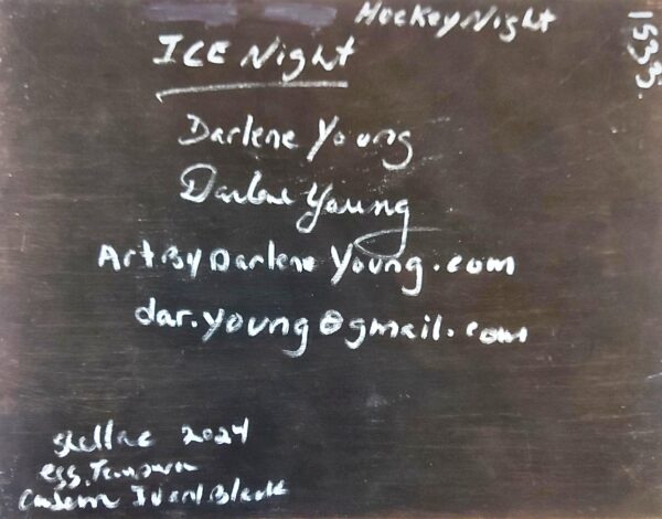 Darlene Young Ice Night Frame Ice Night