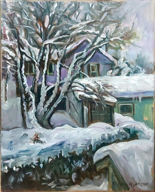 Elizabeth Johnson After The Snowfall, Huntsville After the Snowfall, Huntsville