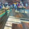 Elizabeth Johnson Breakfast in Dining Hall, Camp Ahmek Breakfast in Dining Hall, Camp Ahmek
