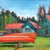 Elizabeth Johnson Canoe Shop Camp Ahmek Canoe Shop Camp Ahmek