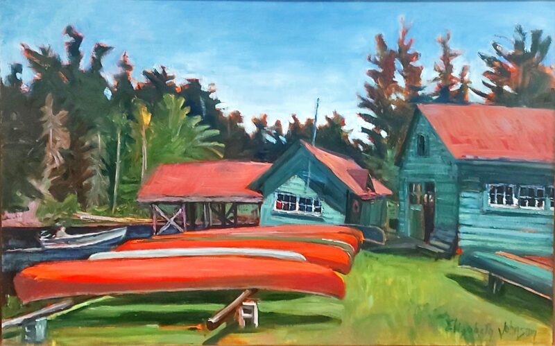 Elizabeth Johnson Canoe Shop Camp Ahmek Canoe Shop Camp Ahmek