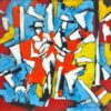Sergei Novitchkov Untitled 19.5x15.5 White Cat