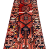 Origin "Zanjan" Hand Knotted Sheep Wool Persian Rug with Geometric Patterns 9'8" X 3"