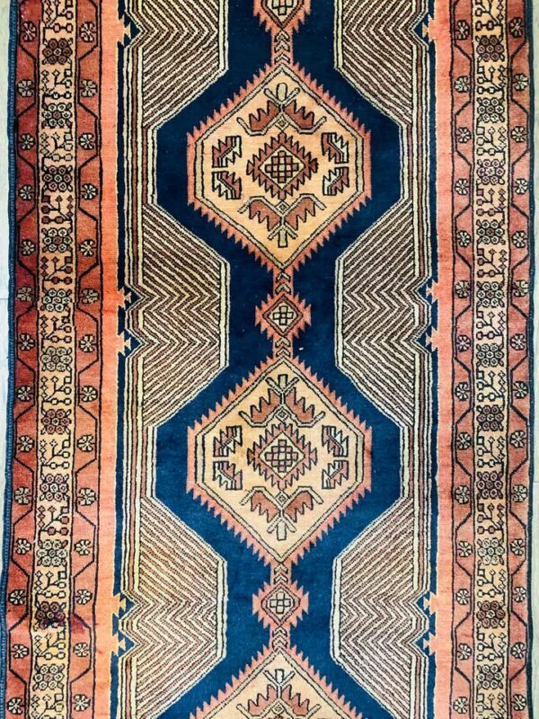 604556412_1347797547029634_3714271633674385064_n Origin "Ardebil" Hand Knotted Persian Rug with Geometric Pattern 13'2" X 3'9"