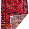 605101309_1918597085728358_7400462668965404195_n-removebg-preview Origin "Hamedan" Hand Knotted Sheep Wool Persian Rug Natural Dyes with Geometric and Floral Patterns 10'10" X 3'5"
