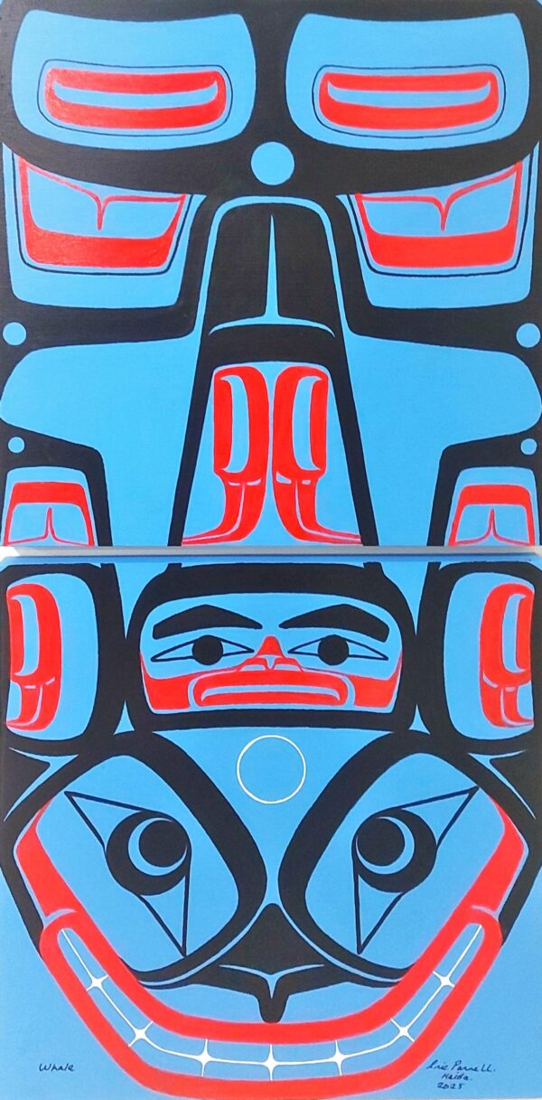 Eric Ponnell Whale Diptych Whale (2 Piece)
