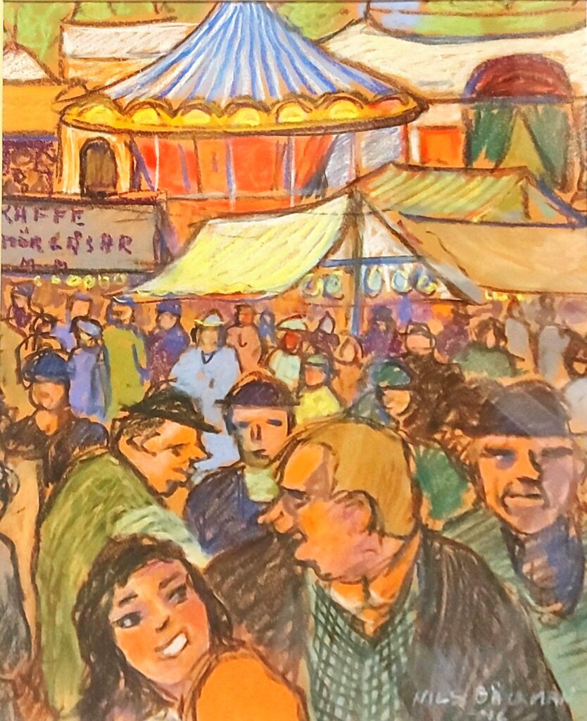 Swedish Fun Fair Scene (1946)