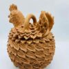 599512848_1593988691792809_5358005223206227547_n Handcrafted Terracotta Folk Art Style Studio Pottery Chicken Jar