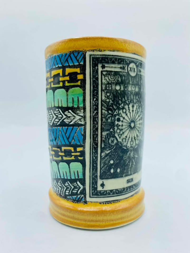 "Puffy Wuffy" Studio Pottery Vase