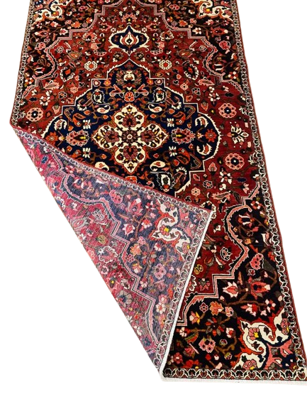 606045577_1350826346797723_9063498446719921254_n-removebg-preview Origin "Bakhtiyar" Persian Tribal Rug Hand Knotted Natural Dyes with Geometric Floral Patterns 8'5" X 5'