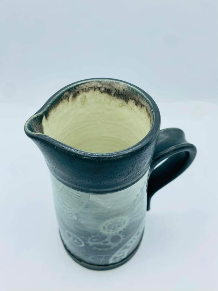 "Puffy Wuffy" Studio Pottery Pitcher / Jug
