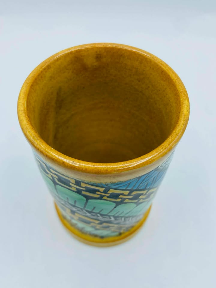 "Puffy Wuffy" Studio Pottery Vase