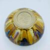 1990 Handmade Collaboration Studio Pottery Bowl Signed Michael Nowack and Linda Dalton