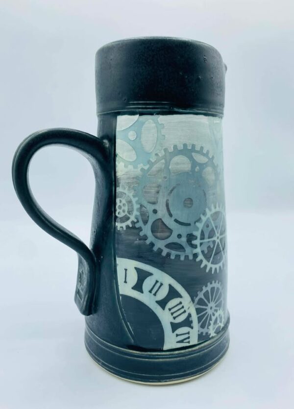 608047447_1646887782948288_5407307772650544381_n "Puffy Wuffy" Studio Pottery Pitcher / Jug
