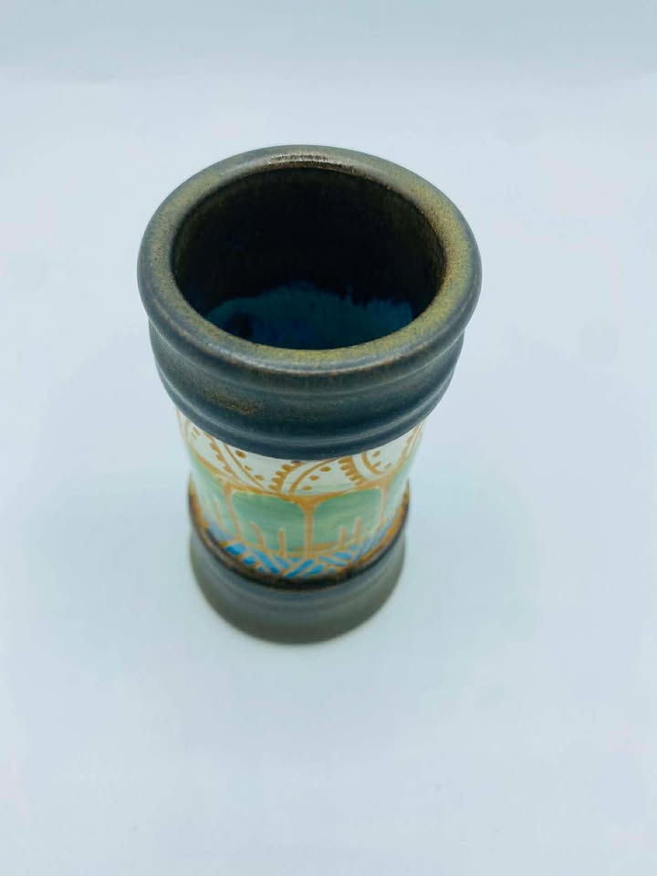 "Puffy Wuffy" Studio Pottery Vase