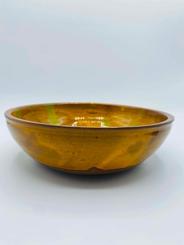 Signed "F Louzon Qubec" A Handmade Québec Studio Pottery