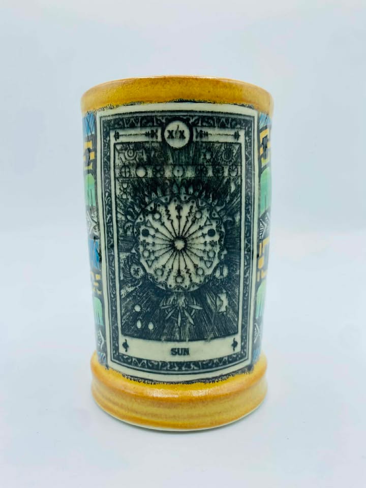 "Puffy Wuffy" Studio Pottery Vase