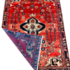 608198402_904387175273977_7222312232658099392_n-removebg-preview Origin "Arak" Persian Tribal Rug Hand Knotted Vegetable Dyes with Central Medallion and Geometric Floral Patterns 6'4" X 4'9"