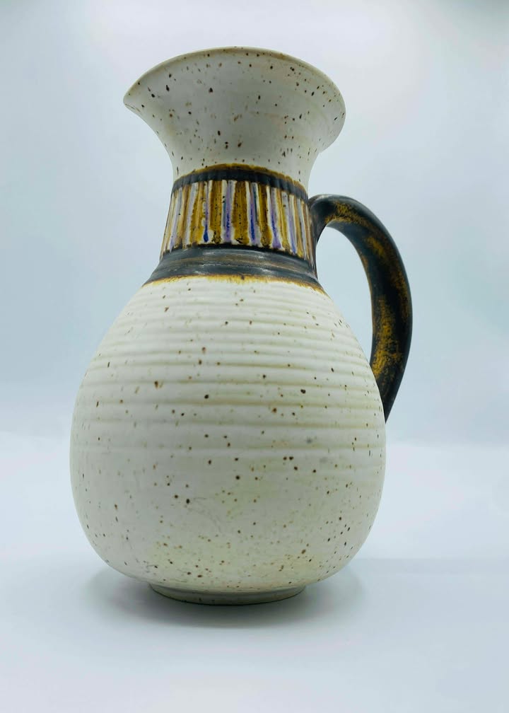 608279791_1285716930273054_6961974749275199142_n 1970s-1980s Signed "Lisa" Ploughpenny Pottery Jug/Pitcher