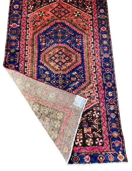 608310642_1900266223911284_4732611085853819922_n-removebg-preview Origin "Zanjan" Persian Tribal Rug Hand Knotted Natural Dyes with Geometric/Floral Patterns 7'4" X 4'10"