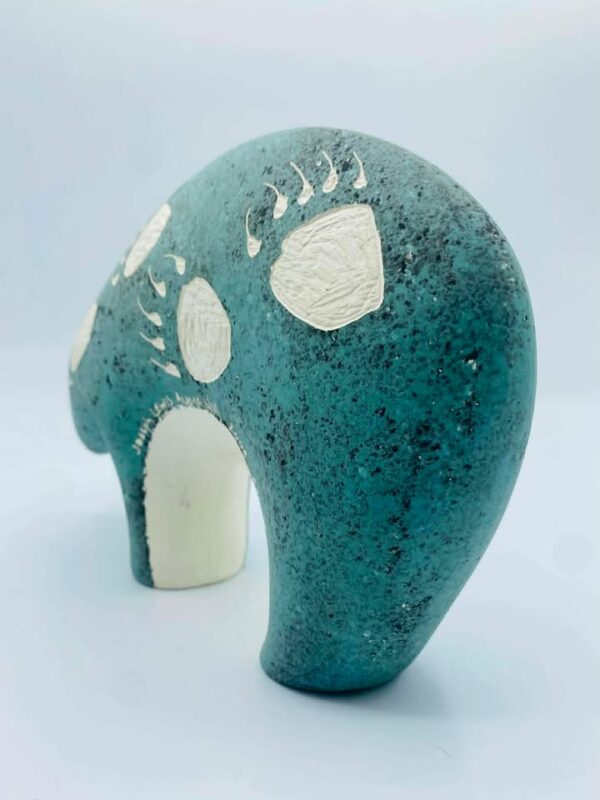608349761_1412549270452336_7445308877148579490_n 2008 Signed Joseph Lewis Acoma Pueblo N.M Native American Pottery Spirit Bear