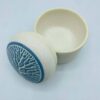 608354243_1190991062646024_6667449160301423511_n Signed "Chris & Malcolm" Stanley Studios Stoneware Wheel-Thrown Lidded Jar
