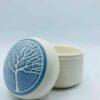 608354243_2869885926553646_6145528564407740577_n Signed "Chris & Malcolm" Stanley Studios Stoneware Wheel-Thrown Lidded Jar