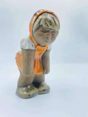 608383487_1888149865125144_2951826955342130979_n Mid Century Modern Tilgmans Keramik Sweden Fredrik/Boy Figurine