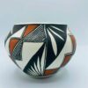 608383487_2006054320309663_1973229265919281873_n Signed "MG" Acoma Pueblo N.M Native American Pottery Vase