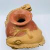 608555492_2658086101257965_7694335020627261257_n Vintage Mexican Terracotta Lizards Pottery Vase