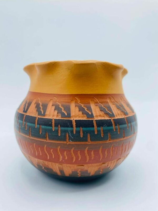 608780671_1546092123104144_7166513676001909002_n Signed "A Smith" Southwestern Native American Pottery Jar