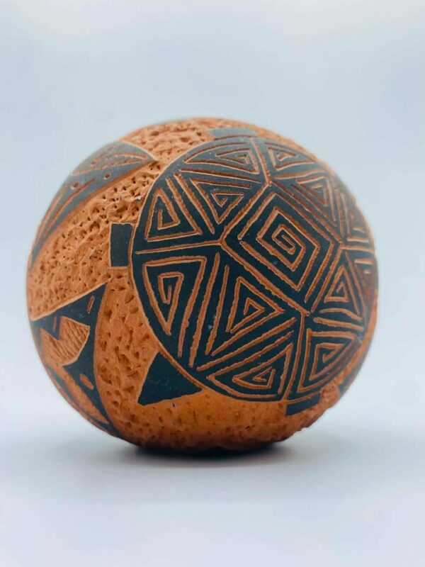 608870903_1272053804743354_7990551044749142753_n Signed "JA" Acoma Pueblo N.M Native American Pottery Vase