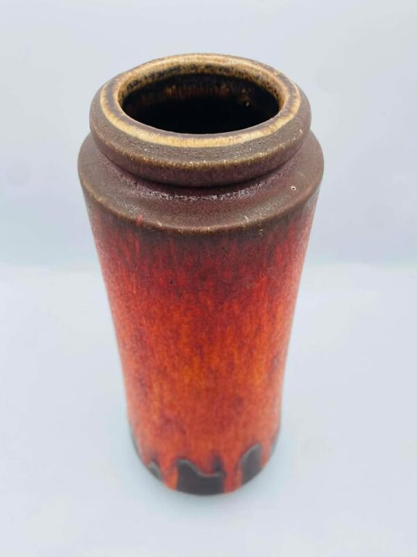Mid Century Modern West Germany "Fat Lava" Art Pottery Vase by Scheurich