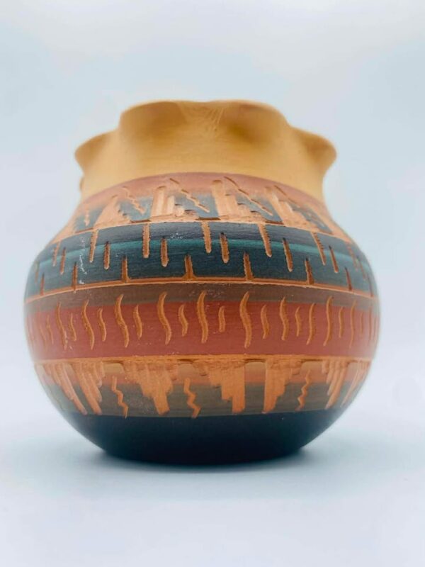 609035882_1755874171758995_5935480855580754377_n Signed "A Smith" Southwestern Native American Pottery Jar