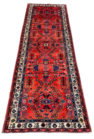 609105920_1383697866121152_9116795586121809453_n-removebg-preview Origin "Hamedan" Persian Rug Hand Knotted Natural Dyes with RARE Map of Tree pattern 10' X 3'5"