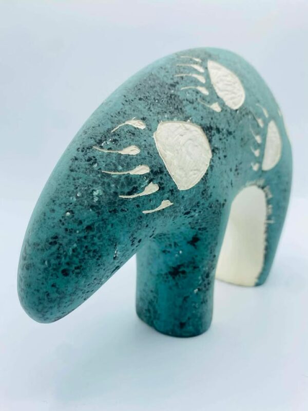609105920_25914465208184959_7808725717009723318_n 2008 Signed Joseph Lewis Acoma Pueblo N.M Native American Pottery Spirit Bear