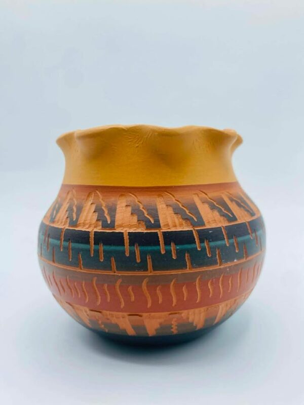 609154085_2088964838685588_7525564835699543656_n Signed "A Smith" Southwestern Native American Pottery Jar