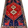 609155798_883330347676765_7406675816173931514_n-removebg-preview Origin "Shiraz" Persian Tribal Rug Hand Knotted Natural Dyes with Animal Geometric Floral Patterns 6'7" X 4'