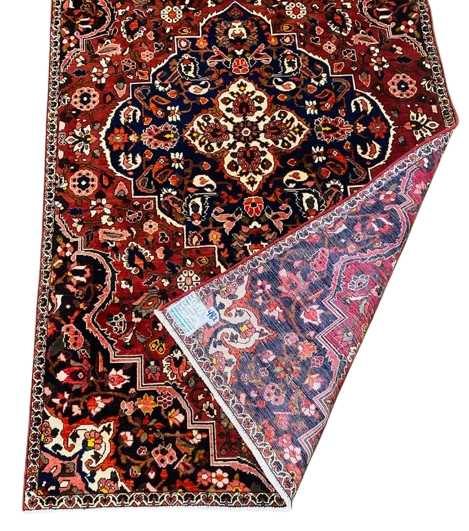 609347752_1062276156034356_8143514158020911459_n-removebg-preview Origin "Bakhtiyar" Persian Tribal Rug Hand Knotted Natural Dyes with Geometric Floral Patterns 8'5" X 5'