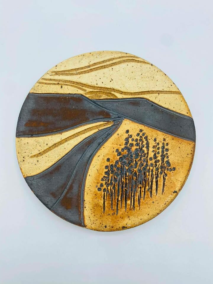 Vintage Wall Hanging Studio Pottery