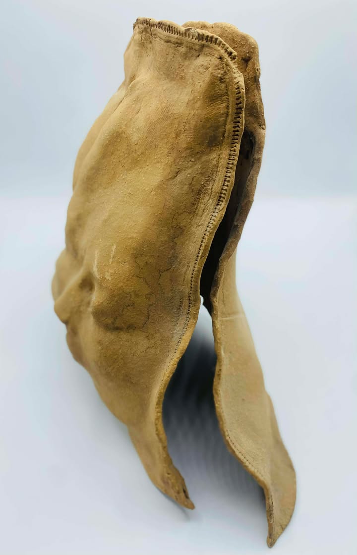 Abstract/Multi-faced Terra Cotta Sculpture