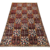 609767020_888867840388561_1877703481552616910_n-removebg-preview Origin "Bakhtiyar" Persian Tribal Rug Hand Knotted Natural Dyes with Geometric Checkered Floral Patterns 8'7" X 4'10"