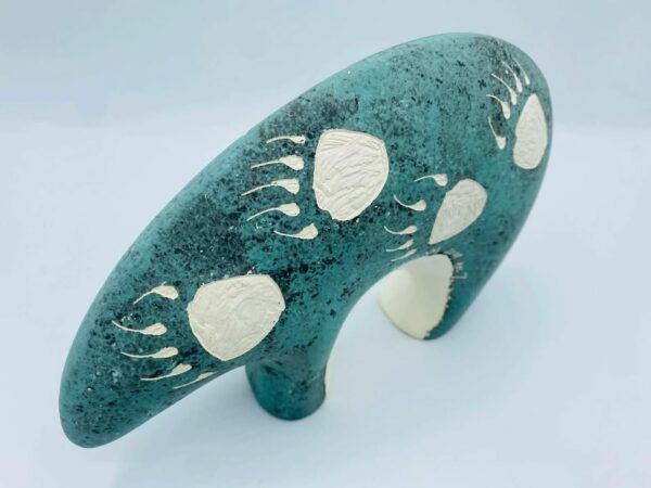 609791123_1576036363432186_2632682863768957927_n 2008 Signed Joseph Lewis Acoma Pueblo N.M Native American Pottery Spirit Bear