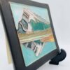 609815722_1518167799296193_5945175447712269774_n Handmade "Mount Rundle" Ceramic Art Tile Signed Brian McArthur and Dawn Detarando