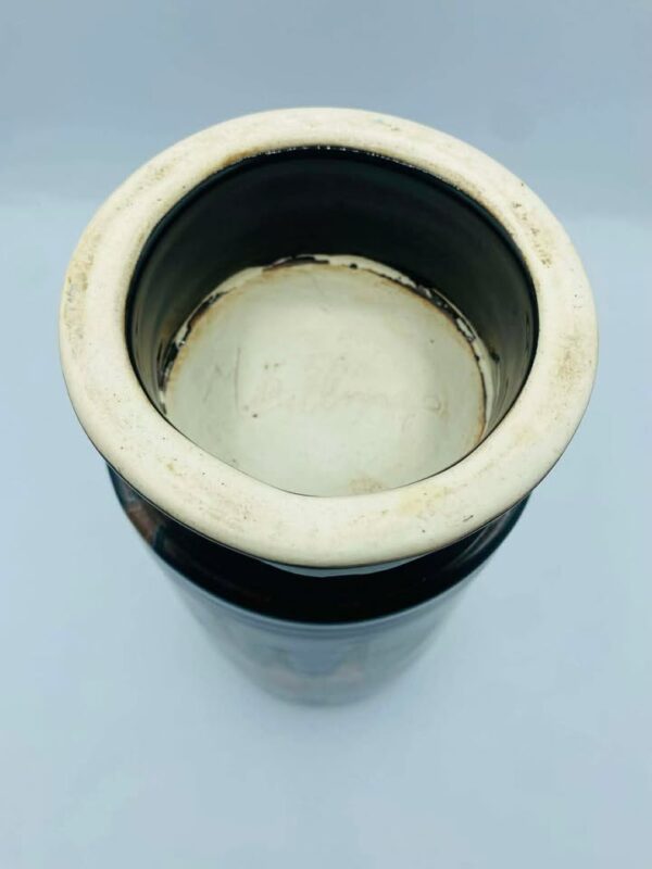 609878377_1293848112506546_253291416556577620_n Signed "M Billings" Wheel‑Thrown Ceramic Vase